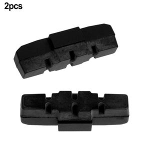 Zapatillas de freno de 2 piezas para Magura HS11/ HS22/ HS33 50 mm Soporte del sistema de freno liviano para piezas de ciclismo de Magura Negro