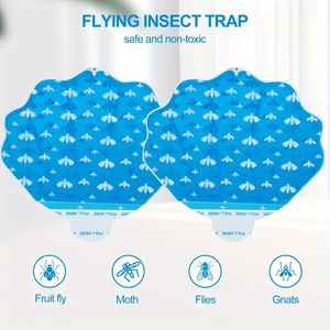 2 pièces, éliminez instantanément les insectes volants avec le piège à mouches enfichable HU002 – Parfait pour la chambre, la cuisine et le bureau !
