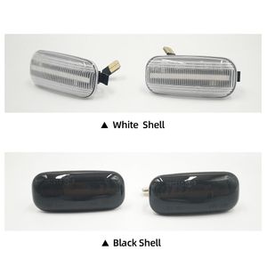 2pcs Dynamic Turn Signal Signal Light LED Marqueur latéral ALL Fender Séquentiel Indicateur Lampe pour Audi A3 S3 8P A4 S4 RS4 B6 B7 A6 S6 RS6 C6 05-08