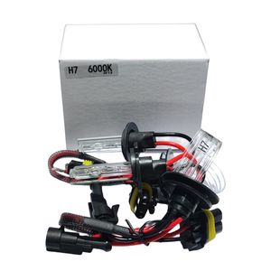 Ampoule au xénon Hid H7, 2 pièces, 4300K 5000K 6000K 8000K 10000K 12000K, phare de voiture 35W 55W, phares automobiles de remplacement