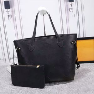 2PCS HoT Qualité Designer Sac à main Sac à main Classique Mode Femmes Messenger NOIR Sac à bandoulière Lady Totes Sacs à main marron 35cm avec bandoulière Sac à poussière 8 couleurs