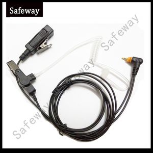 2PCS/lot NEW Two way radio earpiece acoustic tube earphone headset for walkie talkie Motorola SL1K SL1600 SL1M SL7550 SL4000