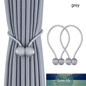 2pcs Magnetic Ball Curtain Tie Rope Curtains Holdback Buckle Clips Curtain Accessoires Hook Holder Home Decor Accessories Factory price expert design Quality