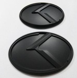 2 pièces nouveau 3D noir K logo badge emblème autocollant pour KIA OPTIMA K5 20112018 emblèmes de voiture 5110938