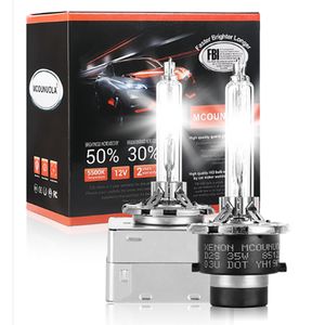 Ampoules au xénon HID de remplacement pour phares de voiture, OEM 35W D1S D2S D2R D3S D4S D4R, 4300K 5500K 8000K, 2 pièces