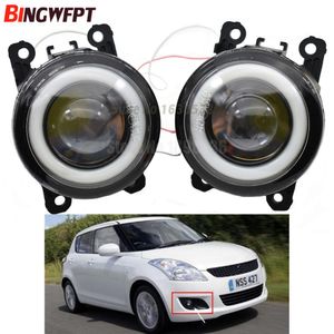 2 pièces/paire (gauche + droite) phares antibrouillard de style voiture Angel Eye lumières LED pour Suzuki Grand Vitara 2 JIMNY FJ IGNIS II SWIFT SPLASH ALTO 1998-2015