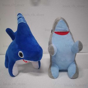 2pcs Sharkdog Plux Shark chien jouet sharkdog jouet shark chien en peluche jouet soft en peluche en peluche t230810