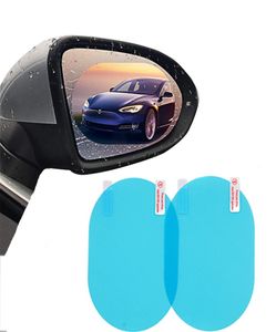 2 unidades de pegatinas HD para espejo retrovisor de coche, película protectora antiniebla, láminas para ventana, Protector de pantalla a prueba de lluvia, accesorios para automóvil 6289104