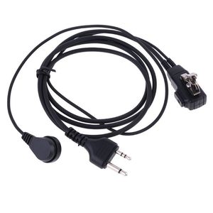 2Pin Air Acoustic Tube Earpiece Mic PTT Headset for Midland Alan GXT650 LXT80 G6 G6DD