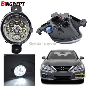 2x Angel Eyes voiture style 55W LED/halogène antibrouillard drl Refit pour Nissan Qashqai Altima Micra Sunny Versa x-trail Dulias