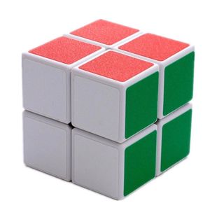 2x2 Zauberwürfel 2 x 2 Würfel 50 mm Geschwindigkeit Taschenaufkleber Puzzle Cube Professionelles Lernspielzeug für Kinder H JllJdU