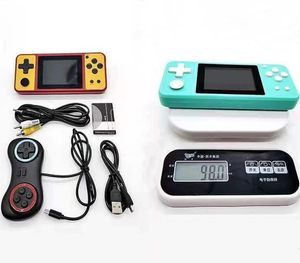 Consoles de jeux vidéo de 3,0 pouces Construit en 380 jeux Retro Game Players Gaming Console deux rôles GADEPADS ANNIVERSAIRE CADEAU pour les enfants et les adultes