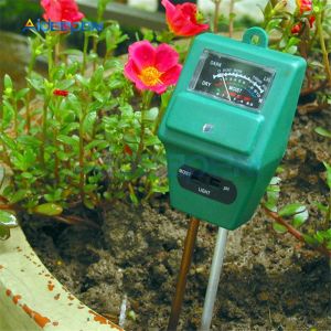 3/4/5 en 1 Tester de pH del suelo Probador de pH Medidor de humedad Humedad Humedad de la luz solar Análisis de medición de la medición de la acidez Alkali