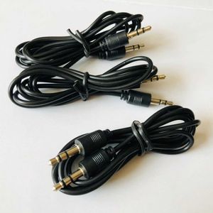 Cable de audio 3,5 cable de extensión de audio macho a macho cable de conexión auxiliar de doble canal de 1 metro para grabación