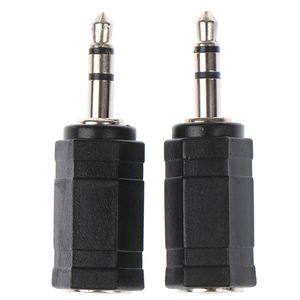 Conectores de audio estéreo macho de 3,5 mm a hembra de 2,5 mm Adaptador de enchufe de micrófono Mini Jack Adaptadores convertidores AUX