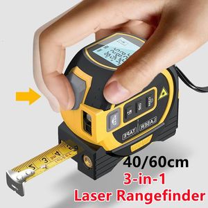 3 In 1 Laser Tape Measure Rangefinder Infrared Highprecision Intelligent Electronic Ruler Cross Line Measuring Instrument Level 240109