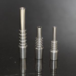 Colector de néctar de punta de titanio de 3 juntas Clavo sin hogar 10 mm 14 mm 19 mm GR2 Clavos de grado 2 invertidos Ti para Dab Straw Concentrate Dab Rigs