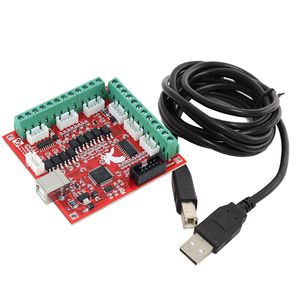 3 kit 12n 8N 4N CNC NEMA 34 Motor de stepper en boucle fermée avec conducteur CL86 48V Alimentation + Mach3 Câble de carte d'interface Mach3