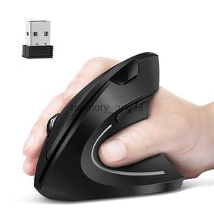 3 Levels DPI for Laptop PC Computer Desktop Notebook Specially for Right-handers Wireless Vertical Mouse HKD230825