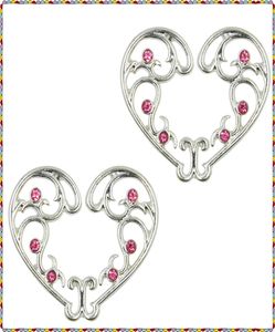 3 paires sexy non percé clip sur faux anneau de mamelon diamant rose bijoux de corps bouclier couverture pinces adulte jouet sexuel piercing réglable S5843952