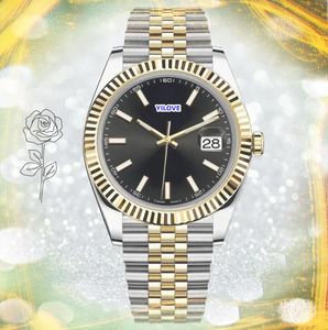 3 pointeur montre pour hommes président mouvement automatique horloge quartz batterie ensemble tarière course étanche bracelet en acier inoxydable chaîne bracelet montres montre de luxe