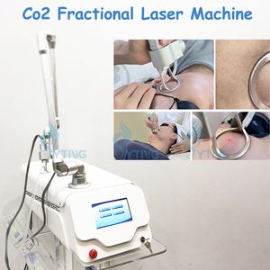 Nouvelle machine laser CO2 fractionnée traitement des cicatrices d'acné resurfaçage de la peau élimination des vergetures resserrement du vagin utilisation en salon de beauté