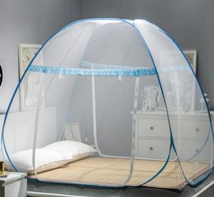 3 tailles Mosquito Net for Bed Kid Adulte Double Bed Bed Cape Polding Travel Camping Netting Tente Portable Mesh Moustiquaire Lit Insect9756745