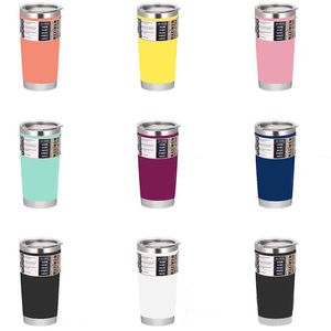 30 tazas de 20 oz Vumor de agua doble agua vaso Vaso Cooler Termos Taza taza de café Frasco de acero inoxidable Termos taza