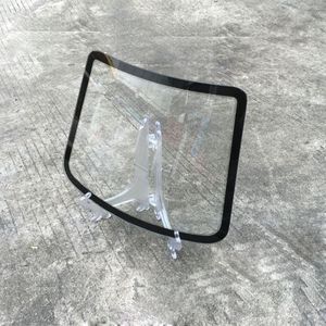 Parabrisas trasero en miniatura de 30,5x24cm, modelo de pantalla de cristal para tinte de ventanilla o revestimientos cerámicos de vidrio que muestran MO-B4