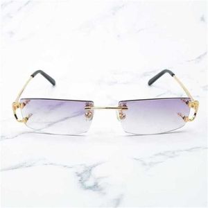 30% OFF Luxury Designer New Men's and Women's Sunglasses 20% Off Trendy Small Square for Men Women Red Sunglass Decoration Shades Vintage Eyewear Metal Fashion