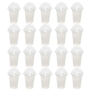 30 ensembles boisson jus tasse couvercle conception tasses en plastique cristaux de citron bouteille de soude jetable Abs boisson paquet clair lait enfant 240108