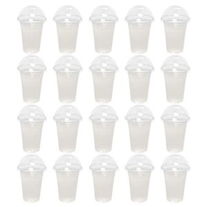 30 ensembles boisson jus tasse couvercle conception tasses en plastique cristaux de citron bouteille de soude jetable Abs boisson paquet clair lait enfant 240122