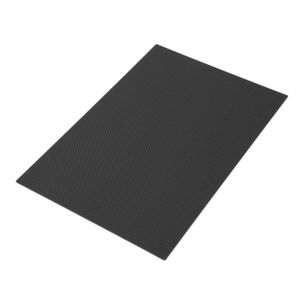 Envío gratuito 300*200*3mm hoja de panel de placa de fibra de carbono de tejido liso superficie mate tienda al por mayor