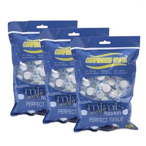 Toallas comprimidas desechables de 300 uds, toallitas secas para la cara, tabletas, pañuelos de viaje 1