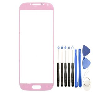 Remplacement de lentille en verre d'écran tactile extérieur avant de 300 pièces pour Samsung Galaxy s4 i9505 i337 i9500 avec des outils