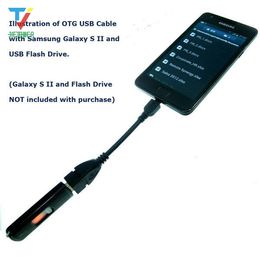 300 unids/lote Micro USB OTG sincronización datos conectar adaptador Host Cable para Zopo Speed 7 Plus, ZOPO ZP590, Gionee S8 OTG adaptador, negro/blanco