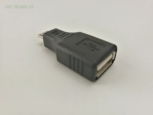 300 pièces en gros USB femelle micro mâle prise à USB prise câble coupleur adaptateur connecteur connecteur convertisseur