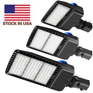 300w LED Shoebox Zone Parking Lumière Stade Luminaire Pôle Lampe Éclairage D'inondation 0-10v Dimmable 5000K UL DLC Approuvé