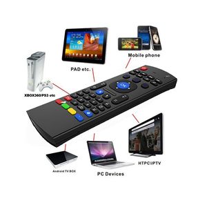 X8 мини беспроводная клавиатура Fly Air Mouse Remote MIC Combo G-сенсор для MX3 MXQ M8 M8S M8N M95 Amlogic S905 5,1 Android TV BOX Media Player