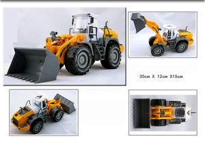 Super Big Truck Model Toy, Tractor Shovel, Forklift Model, Inertial Cars, 3 Colors, Precision Super Simulation Vehicles for Gifts, Collect