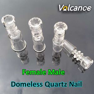 Kuvars Tırnak Kase 14mm 18mm Kadın Erkek Ortak Kova Domeless Sigara Dağsız Sigara Çivi Dabs Balmumu Oil Kuleleri Cam Bongs