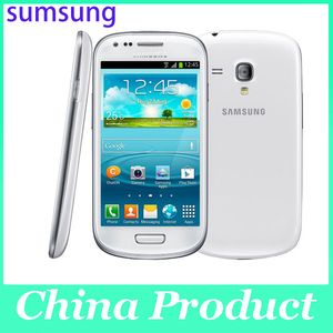 Oridinal 4.0 '' Samsung Galaxy S3 mini i8190 Yenilenmiş 480x800 GSM 3G Çift çekirdekli cep telefonu WIFI GPS 8 GB Smartphone 002868