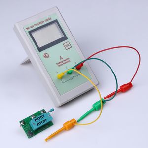 Freeshipping Transistör Test Taşınabilir MK328 128 * 64 LCD Transistör Test Cihazı Diyot Endüktans Kapasite ESR Metre MOS / PNP / NPN L / C / R Test