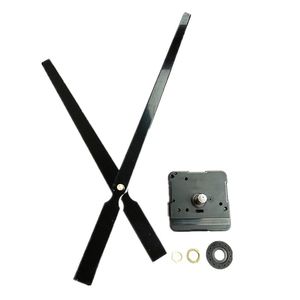 Wholesale10 PCS 22 MM Eixo Alto Torque Preto Metal Grande Mecânico Relógio Repair Kit para DIY Relógio de Parede