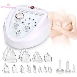 Vendita calda Terapia di massaggio sottovuoto Sollevamento della pompa per l'ingrandimento del seno Enhancer Massager Busto Cup Body Shaping Macchina di bellezza dimagrante