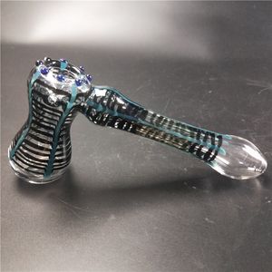 Новый дизайн красочный стеклянный молоток ручной труб