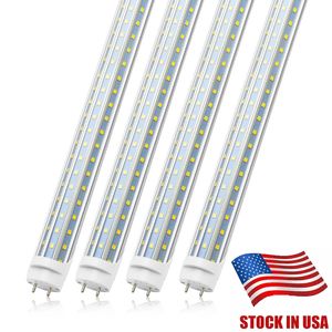 25pcs-T8 LED Light Tubes 4FT 60W LED Tube Lights D-образная тройная сторона 3 ряда светодиодных сменных ламп для 4-футового люминесцентного светильника