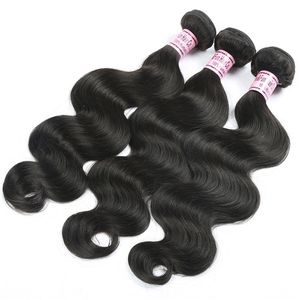 Brazilian Deep Wave Virgin Human Hair Wefts Weave Bundles Raw Unprocessed Indian Hair Body Water Extensions Kinky Curly