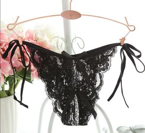 New Lace Calcinhas Sexy Underwear Mulheres Lace calcinha fio dental atadura G-corda Mulheres Calcinhas Underwear Hot Sale