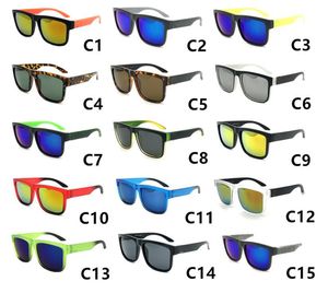 Yaz adam yeni moda Renkli güneş gözlüğü katlanır Renk cıva reflektörleri15 renkler plastik kadın Spor bisiklet gözlükleri ücretsiz kargo